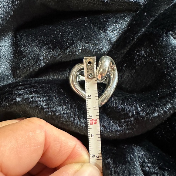 925 Sterling Electroform Heart Ring SIZE 9 New - Picture 5 of 6